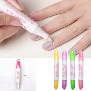 free shipping 1 Pc Nail Art Corrector Pen Remove Mistakes + 3 Tips Newest Nail Polish Corrector Pen Cleaner Erase Manicure