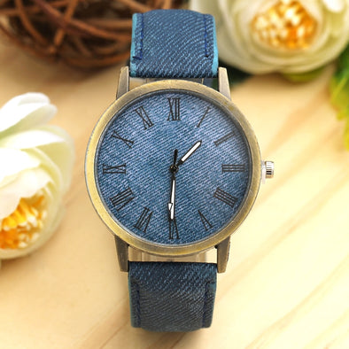 charming jeans watch