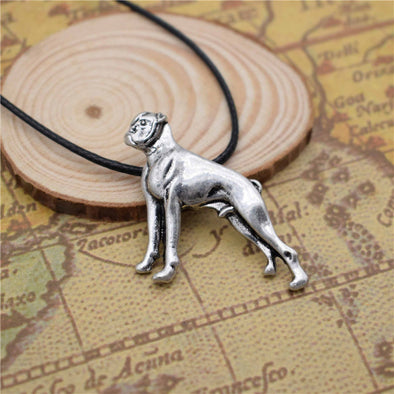 free shipping LPHZQH fashion vintage French Bull dog pendant necklace Women Pitbull collar choker necklace Jewelry gift punk gold silver color