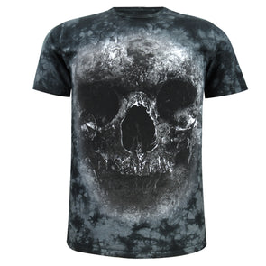 free shipping Skull 3D T Shirts Cotton Costume Short Sleeve Flag Printed Tops